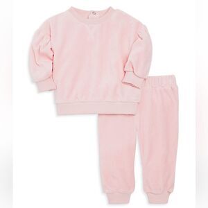 BLOOMIE’S BABY VELOUR OUTFIT 6/12M